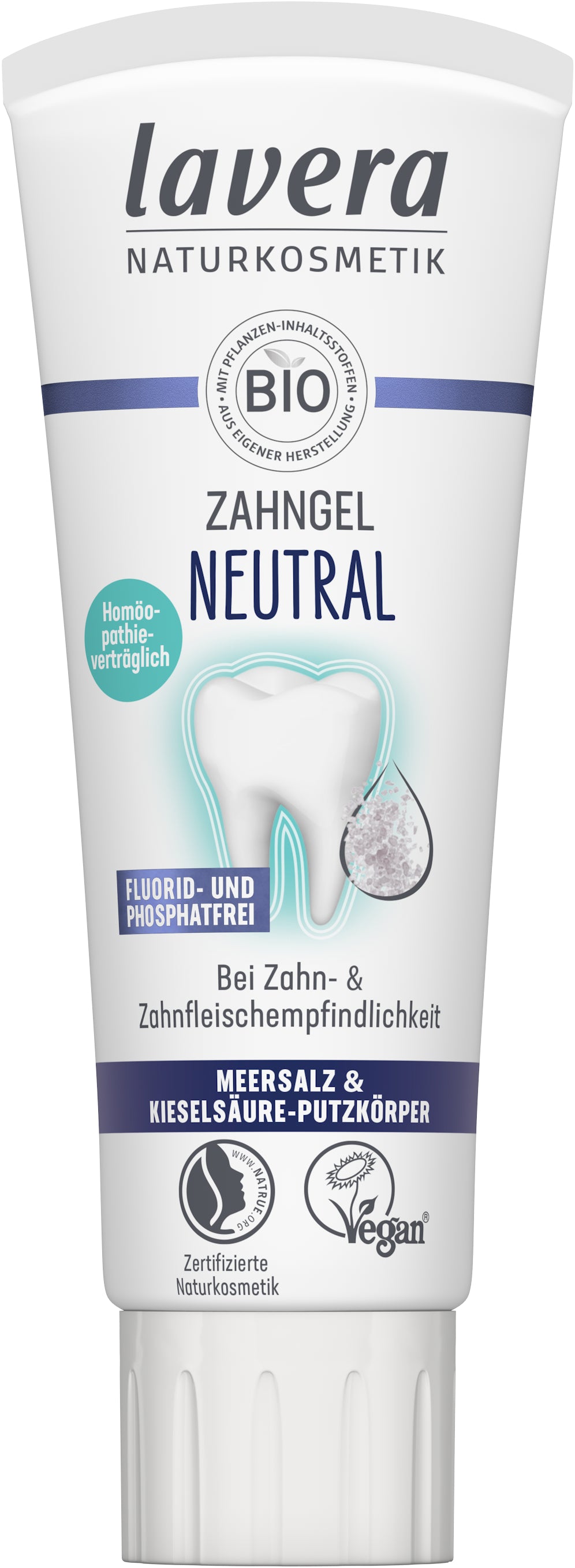 Neutral Zahngel Fluoridfrei 75 ml