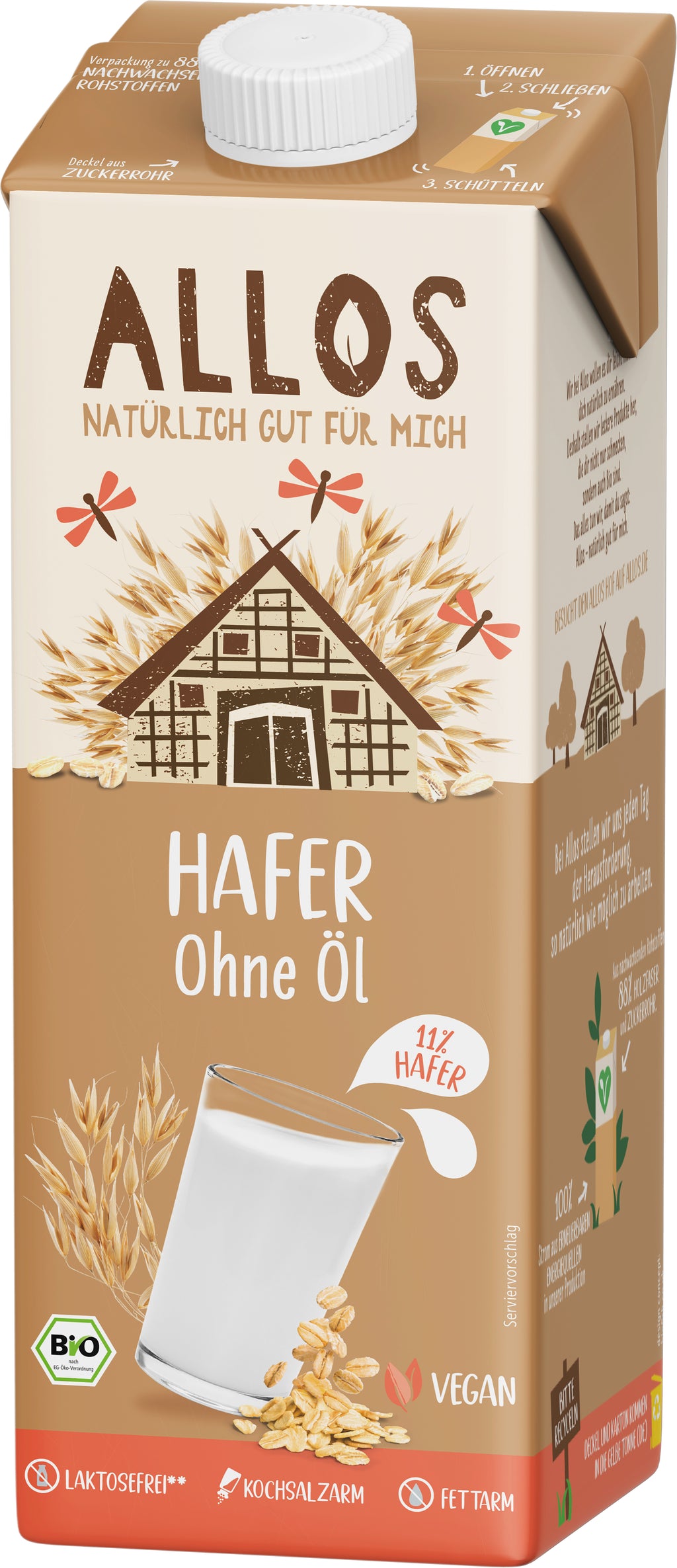 Hafer Drink Fettarm 1 l