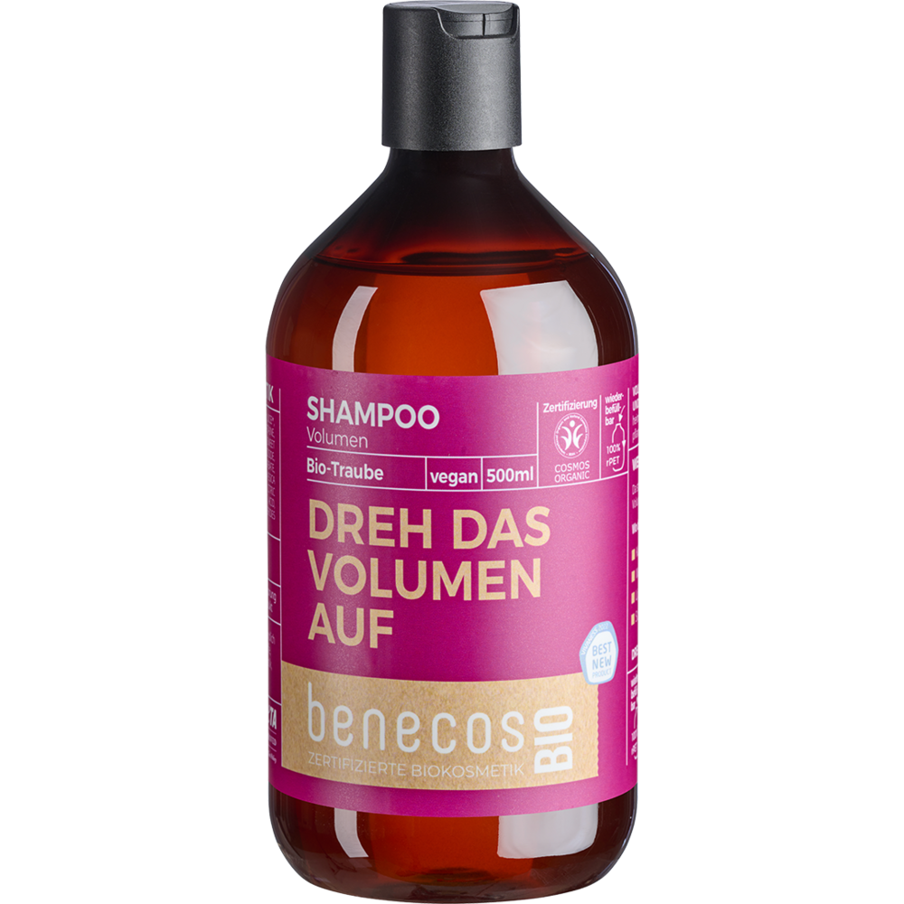 Shampoo Volumen Traube - Dreh das Volumen auf 500 ml