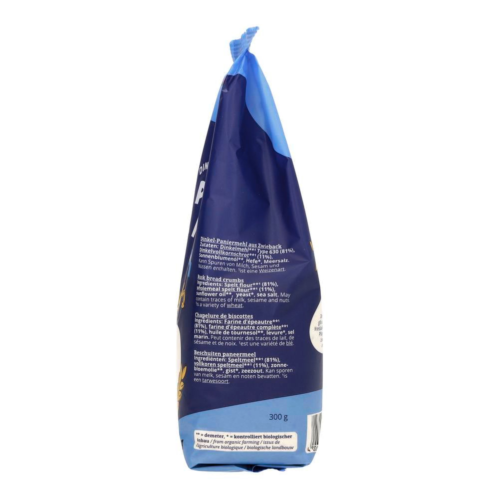 Dinkel Paniermehl aus Zwieback demeter 300 g