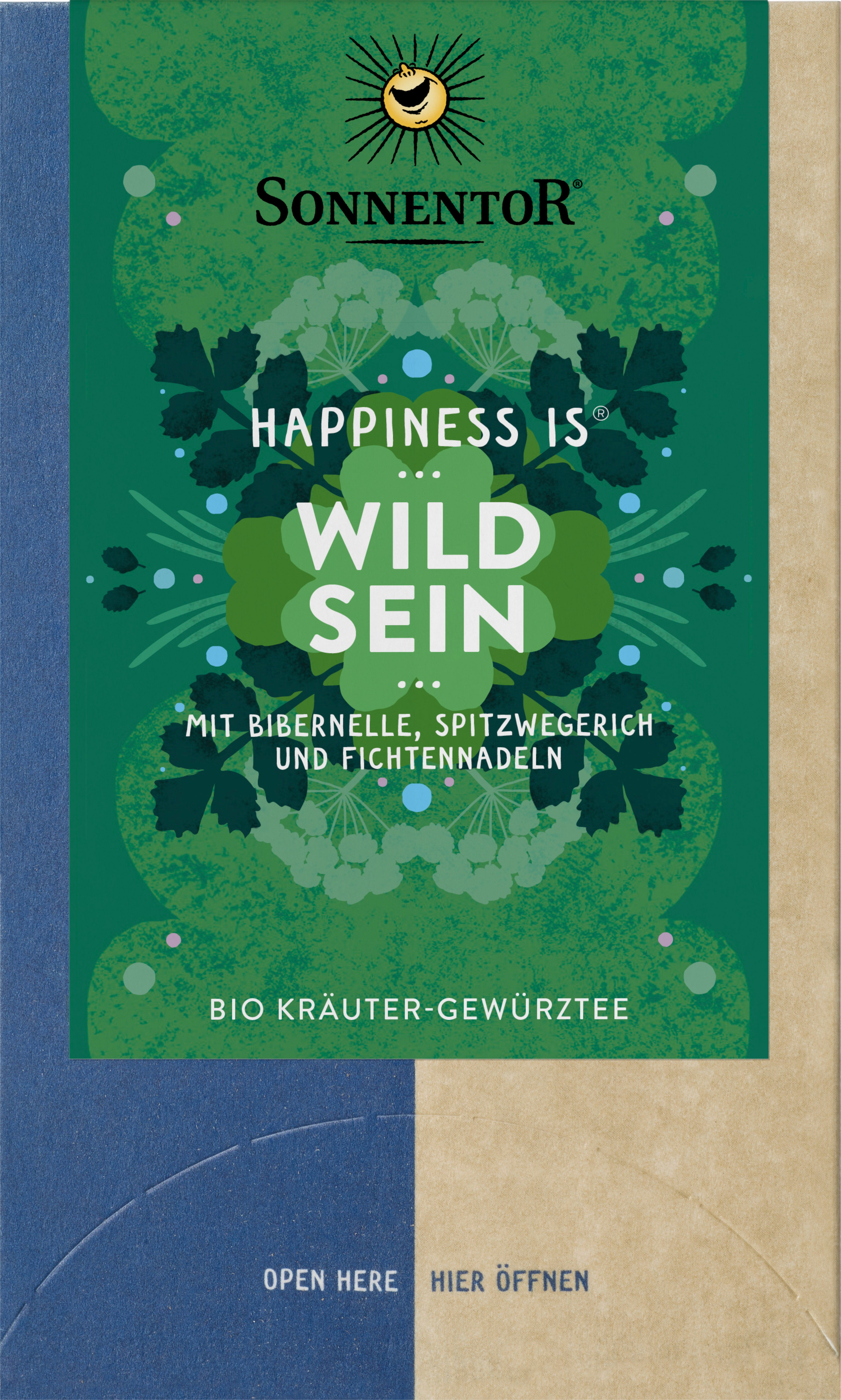 Happiness is Wild sein Kräuter-Gewürztee 27 g
