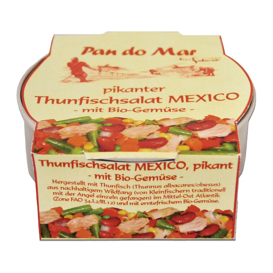 Pikanter Thunfischsalat Mexico mit Bio-Gemüse 250 g