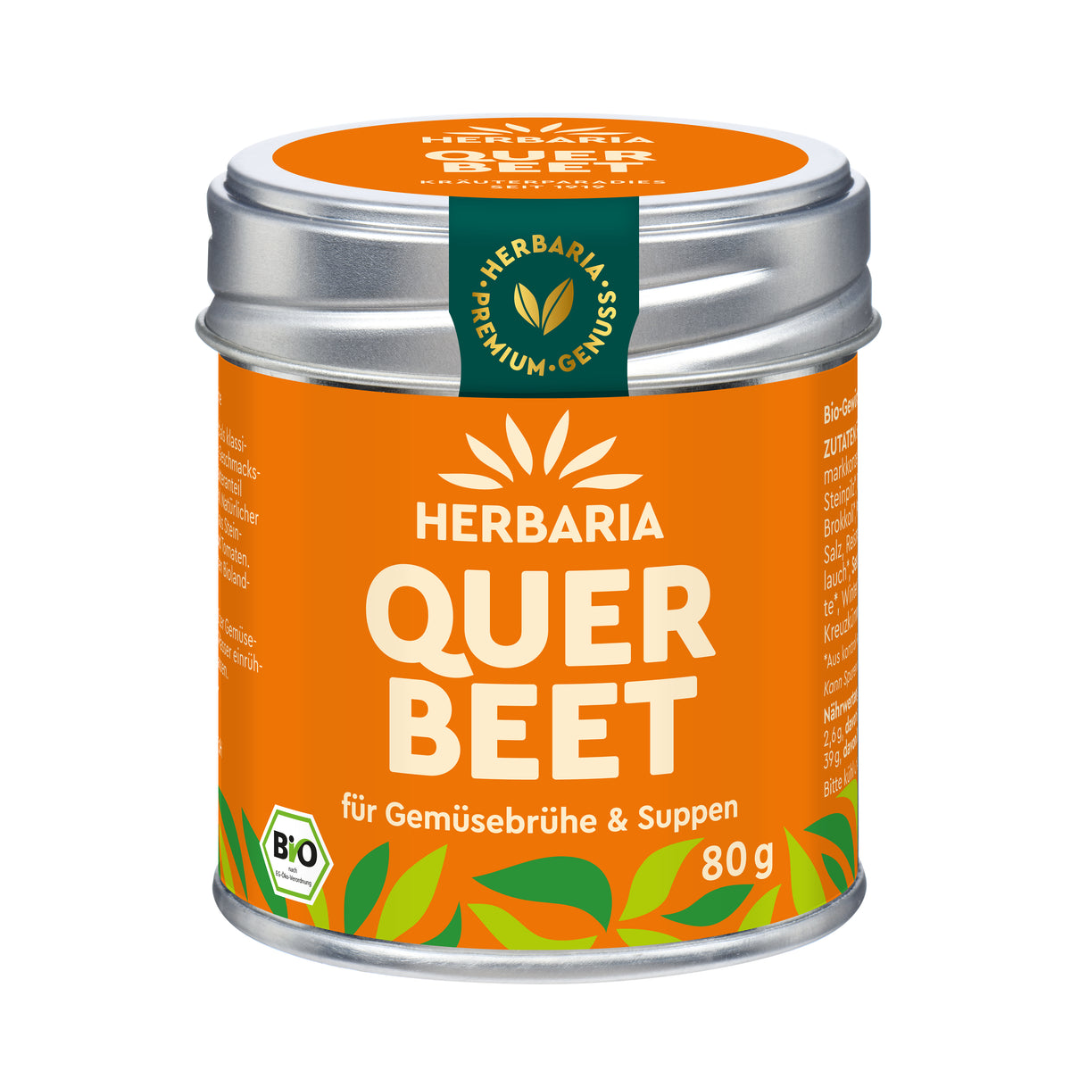Querbeet  Gemüsebrühe & Würzmittel SD-Dose 80 g