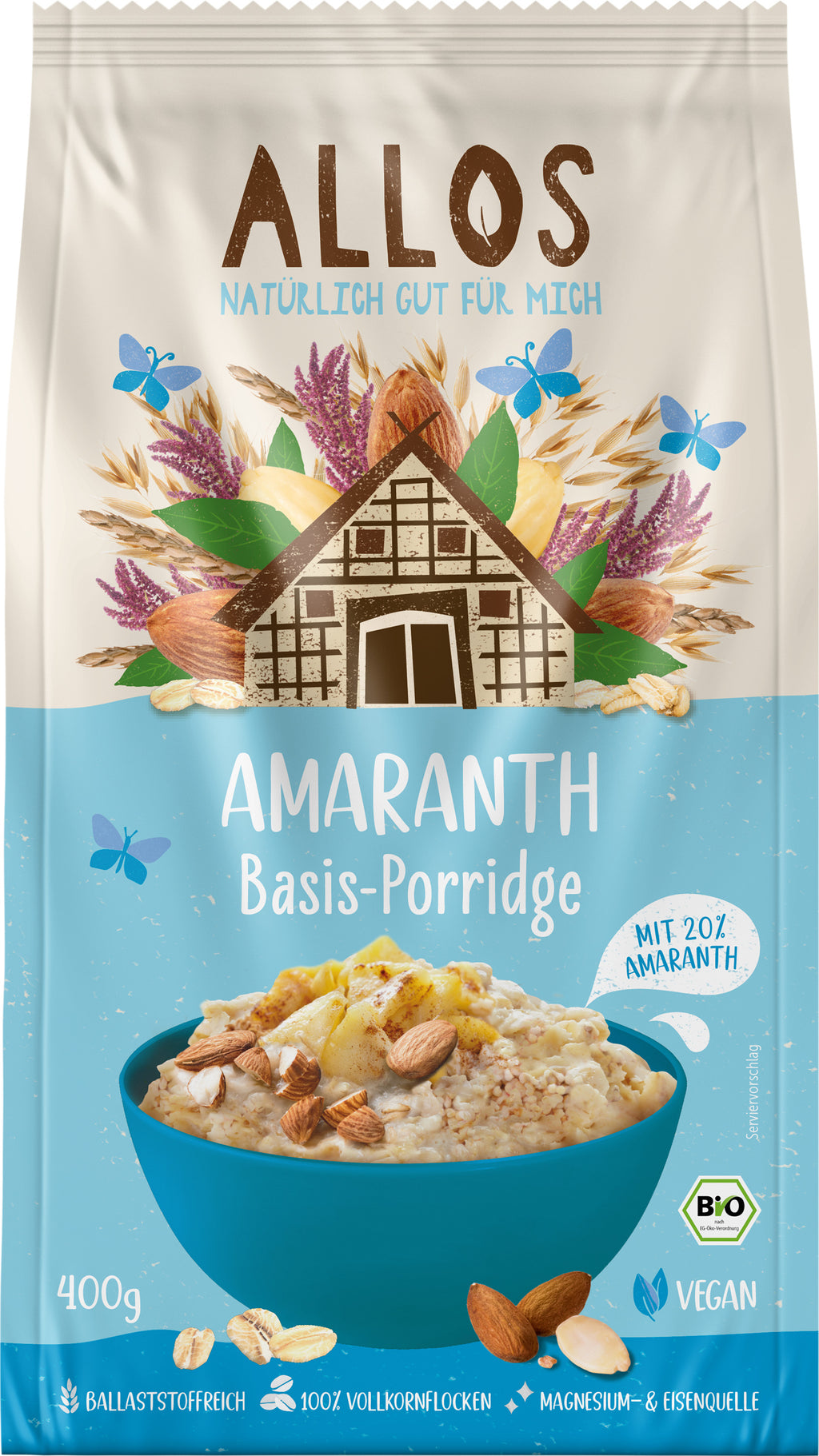 Amaranth Frühstücksbrei Basis 400 g
