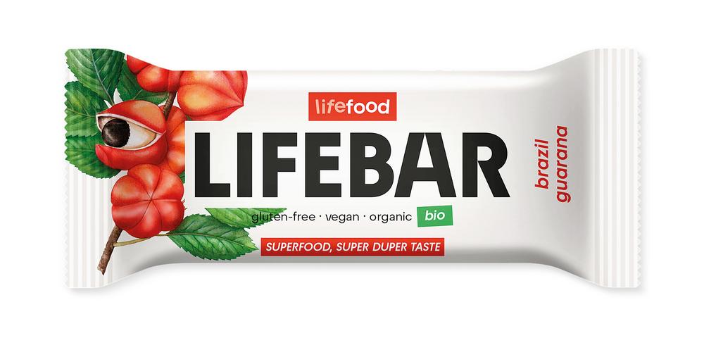 Lifebar Brazil Guarana Superfood-Riegel 40 g