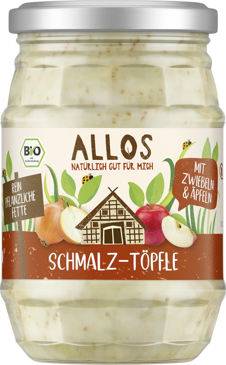 Schmalz-Töpfle mit Zwiebeln und Äpfeln 250 g