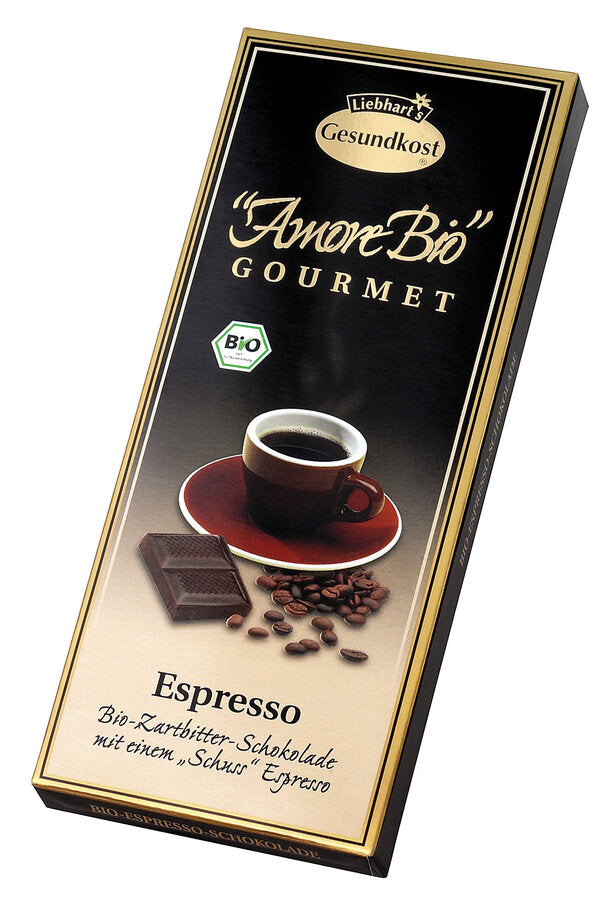 Espresso-Zartbitter Schokolade 100 g