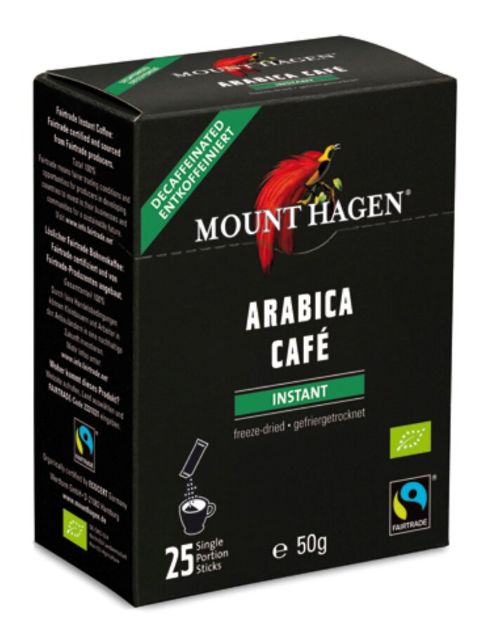 Instant Kaffee entkoffeiniert  Sticks 50 g