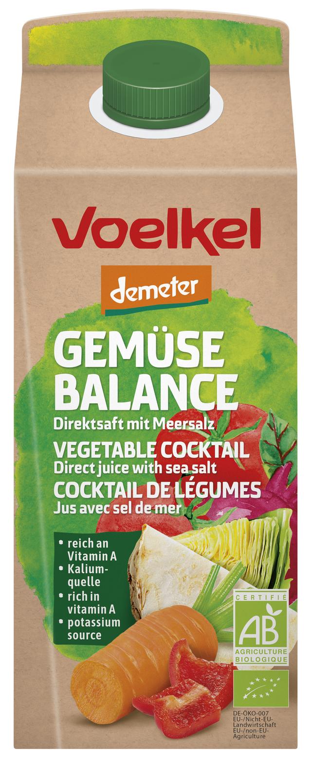 Gemüse Balance demeter Elopak 750 ml