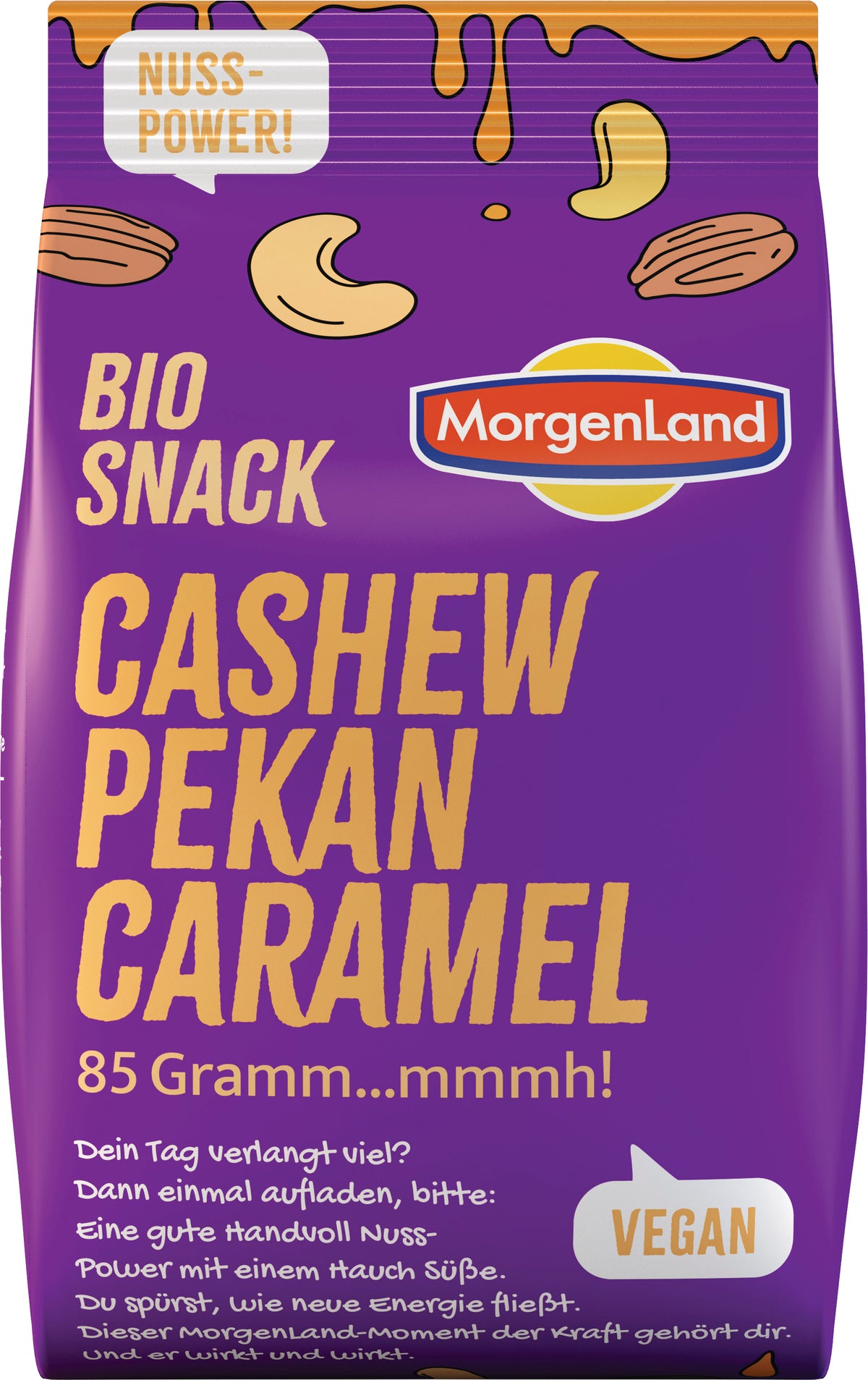 Snack Cashew Pekan Caramel 85 g