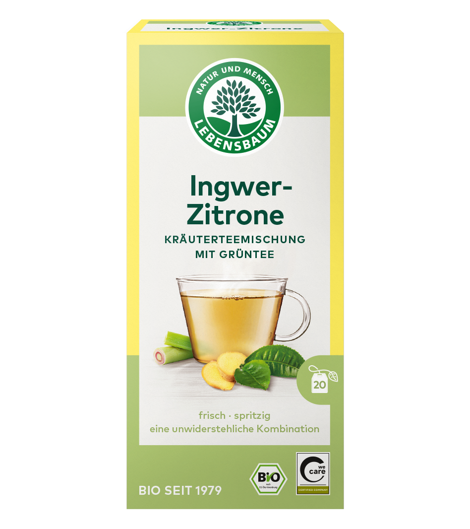 Ingwer-Zitrone Grüntee 40 g