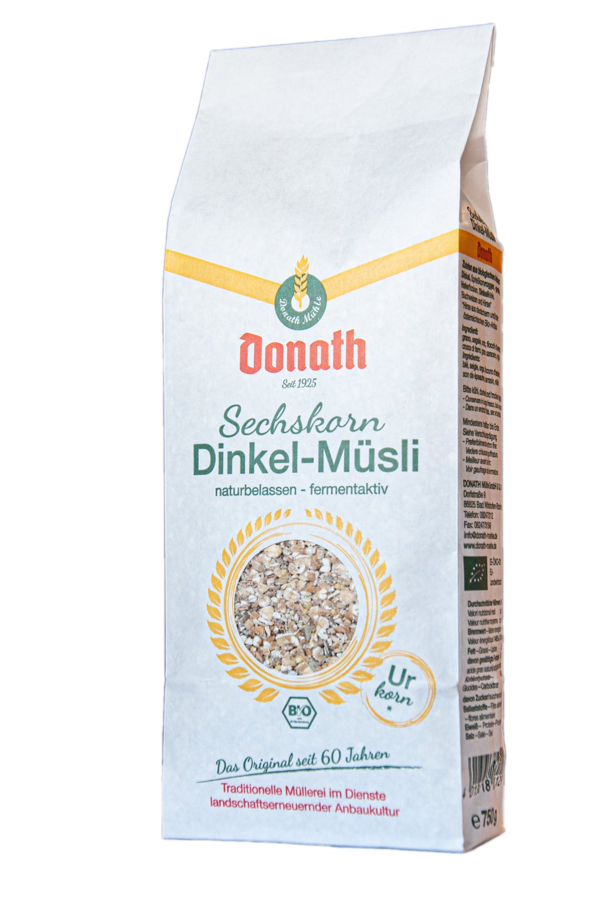 Sechskorn-Dinkel-Müsli 750 g