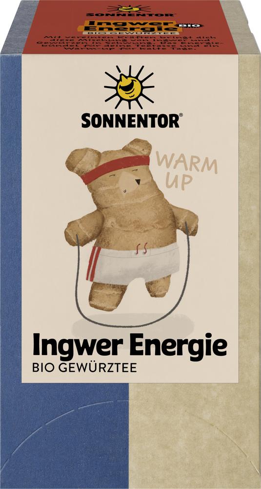 Ingwer Energie Tee Doppelkammerbeutel 32,4 g