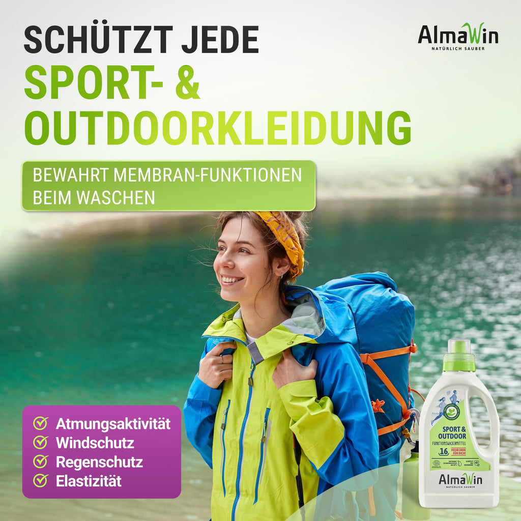 Sport + Outdoor Waschmittel 16 Waschgänge 750 ml