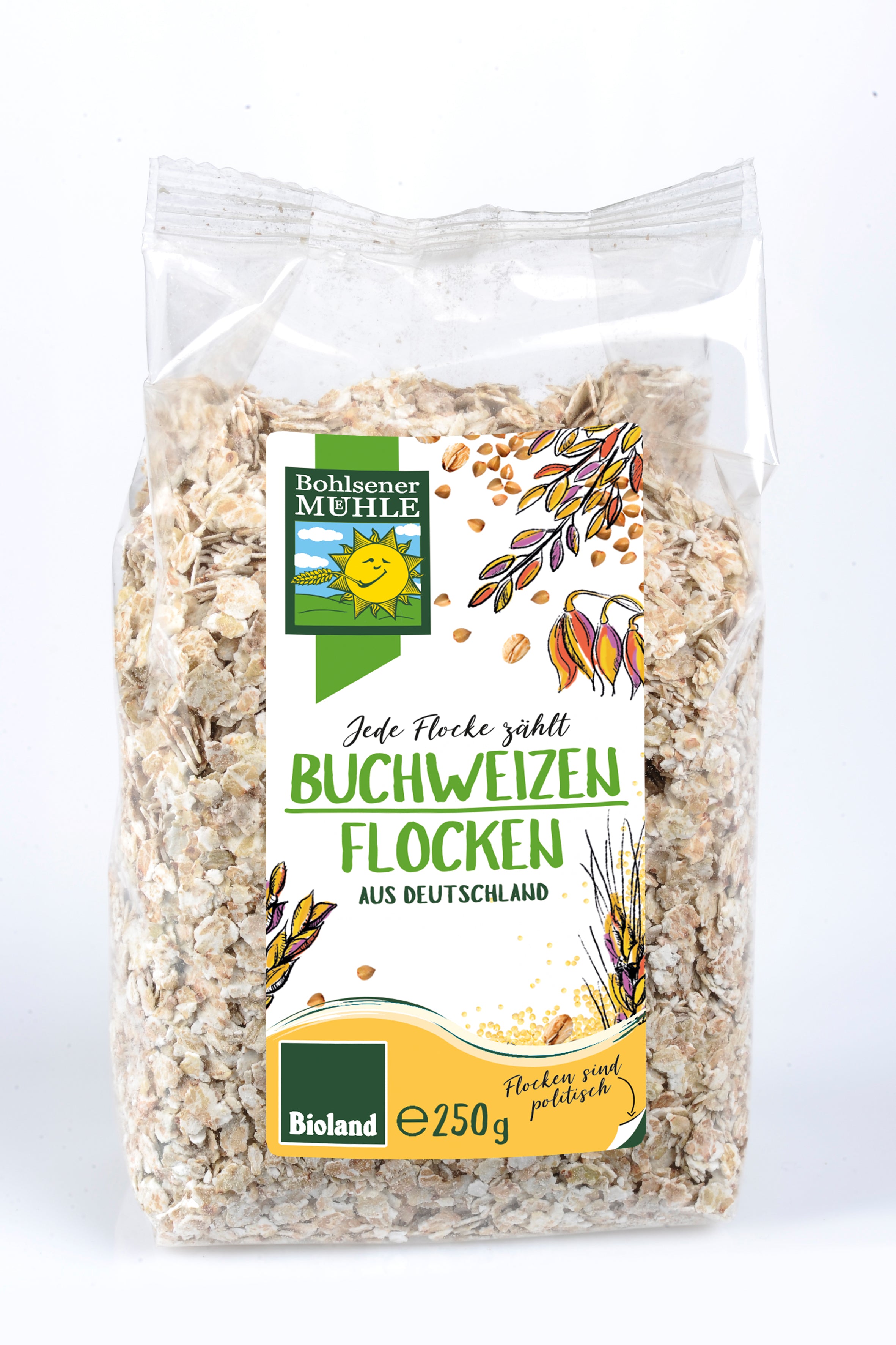 Buchweizenflocken aus Deutschland 250 g