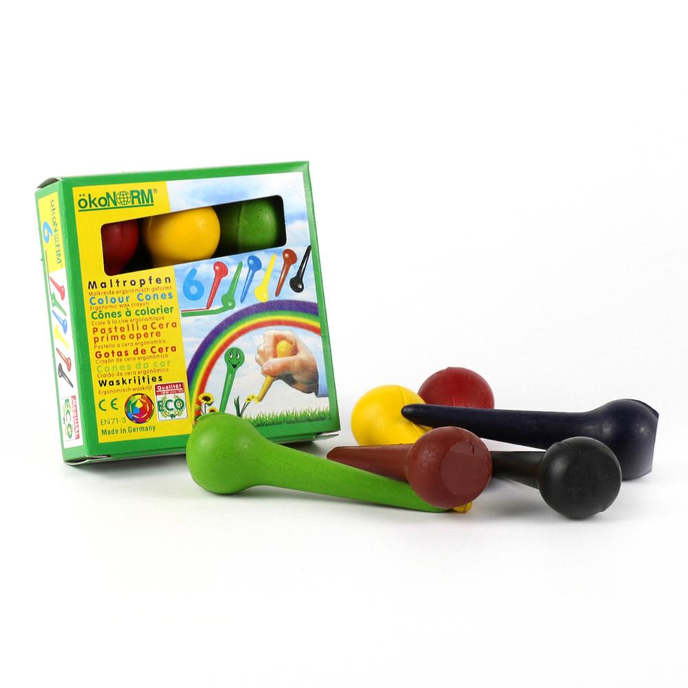 Maltropfen 6 Farben 6erStk