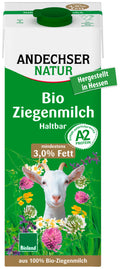 Haltbare Ziegenmilch 3,0% 1 l
