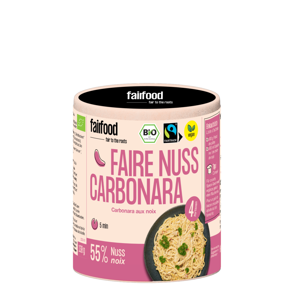 Faire Nuss Carbonara Papierdose 120 g