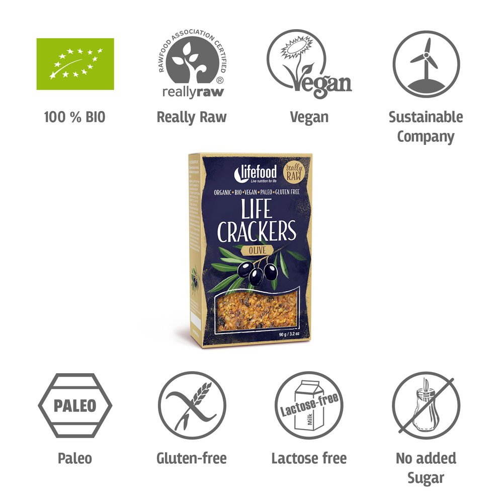 Crackers Olive 90 g