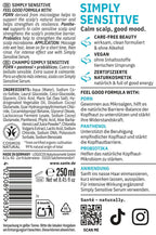 Simly Sensitive Shampoo 250 ml