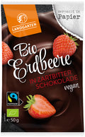 Erdbeere in Zartbitter-Schokolade 50 g