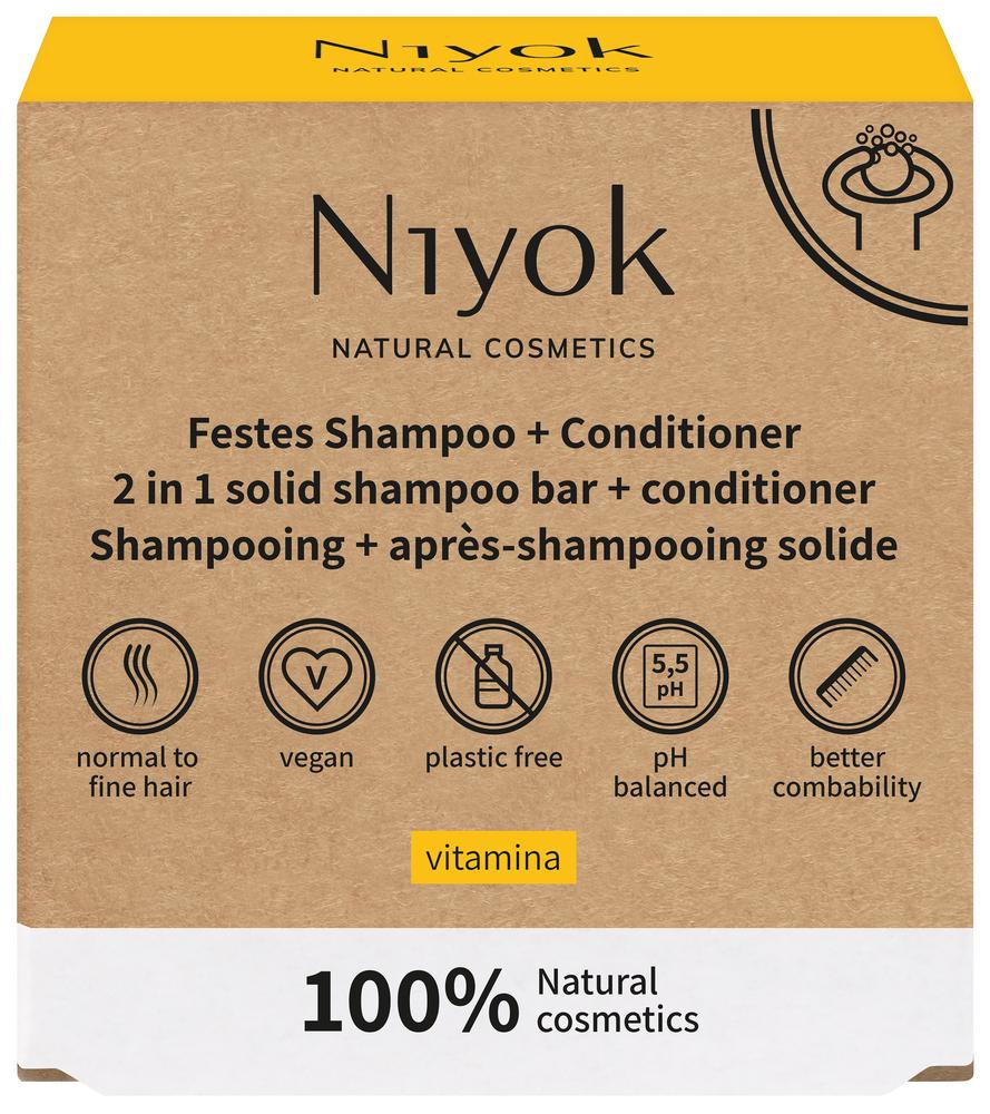 2in1 festes Shampoo & Conditioner Vitamina 80 g