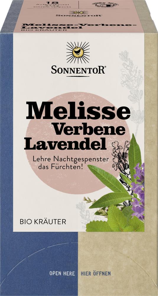 Melisse-Verbene-Lavendel Tee Doppelkammerbeutel 23,4 g