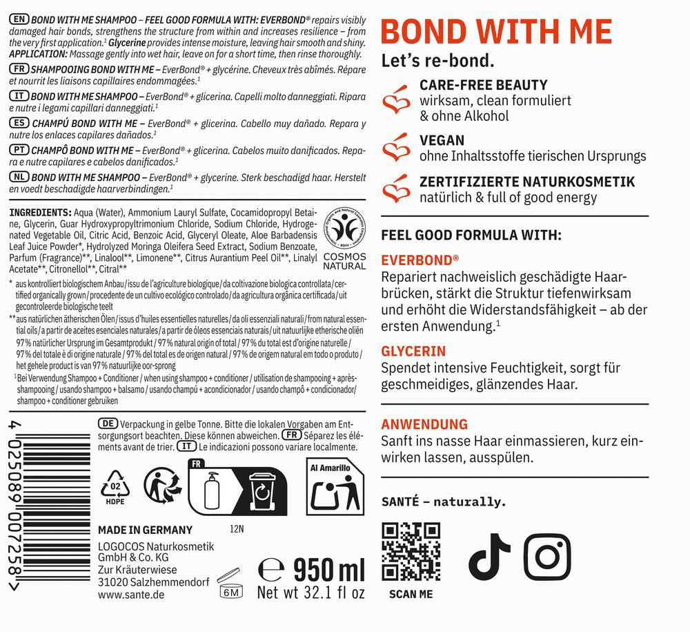 Bond with Me Shampoo 950 ml