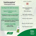 Santasapina Fichtenspitzen-Sirup ohne Alkohol 200 ml