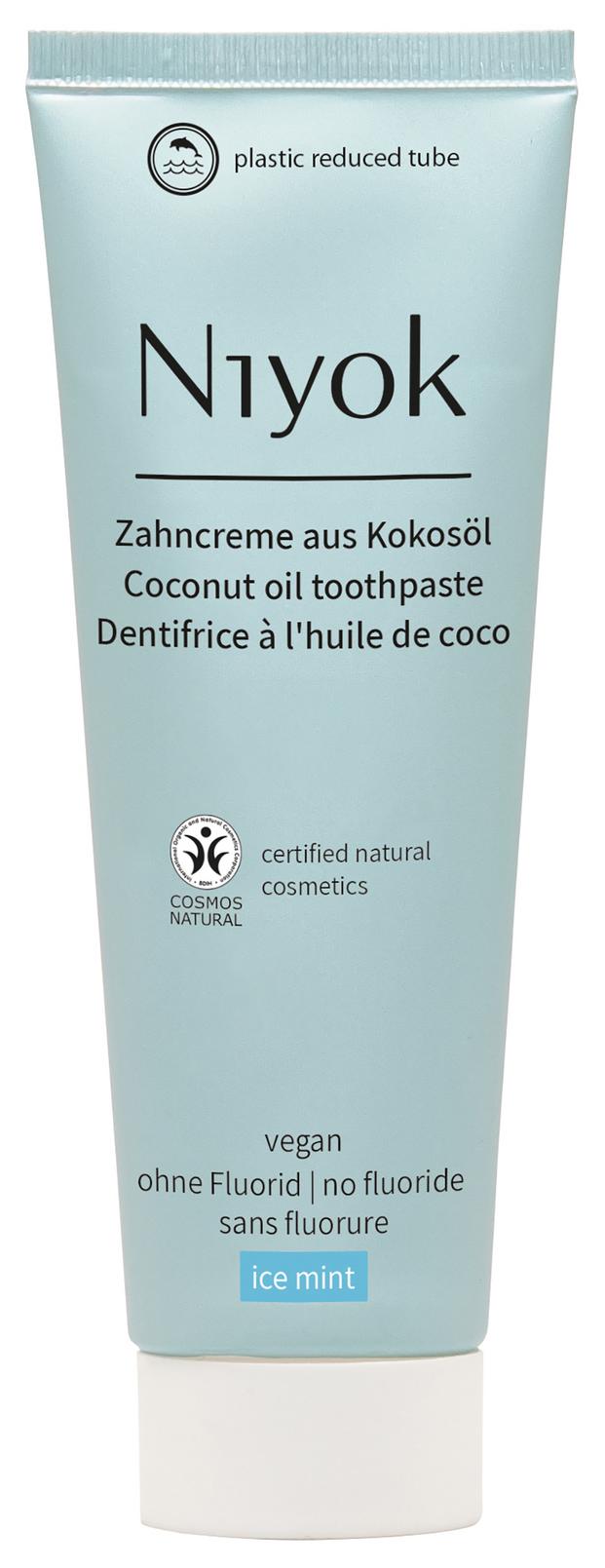 Zahncreme aus Bio-Kokosöl Eisminze 75 ml
