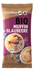 Muffin +Blueberry Gebäck mit Blaubeeren 140 g