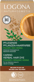 Pflegende Pflanzen-Haarfarbe Pulver 02 Kupferblond 100 g