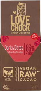 Dark & Dates Tafel Lovechock 70 g