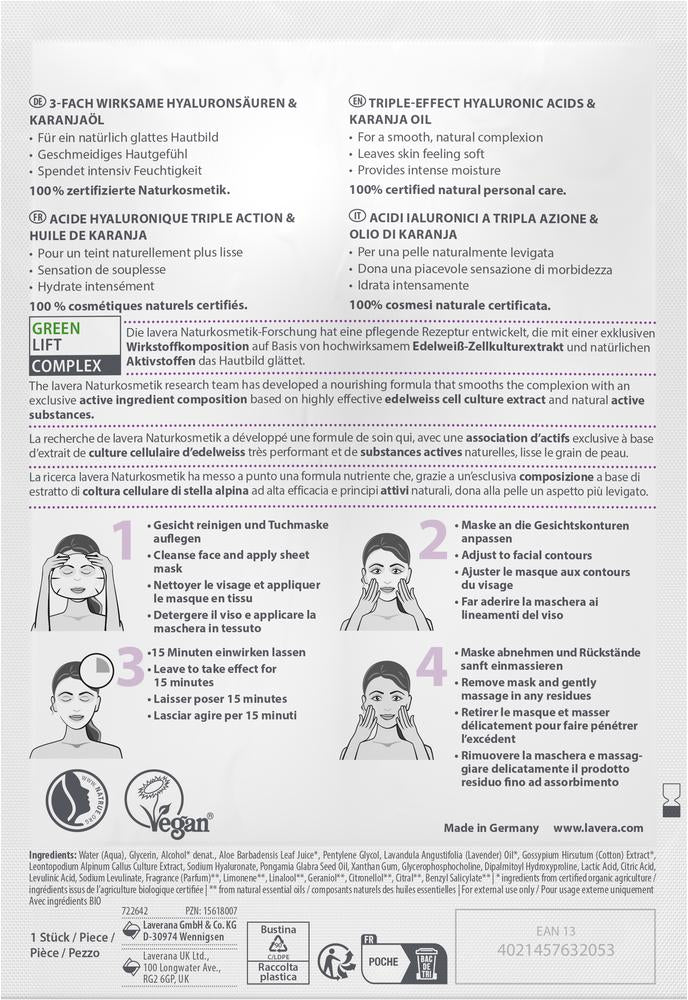 Straffende Tuchmaske 21 ml