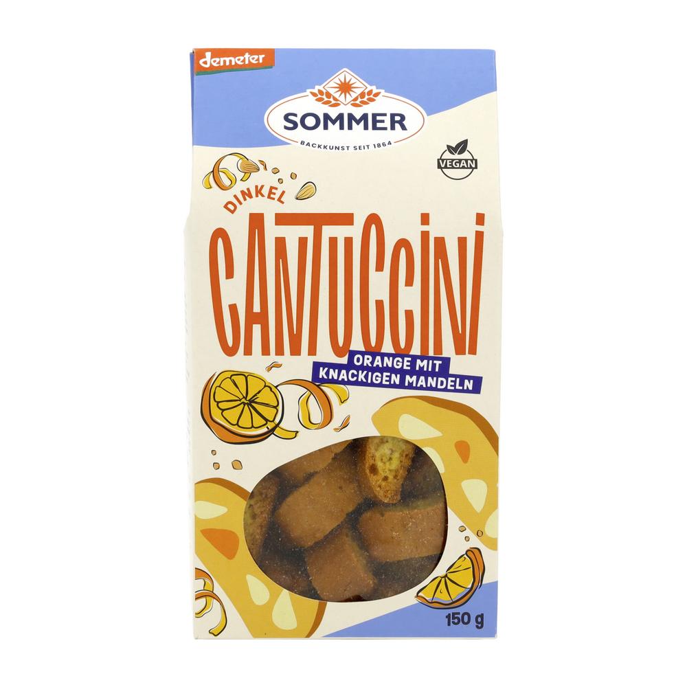 Dinkel Cantuccini Orange demeter 150 g