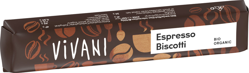 Espresso Biscotti Schokoriegel 40 g