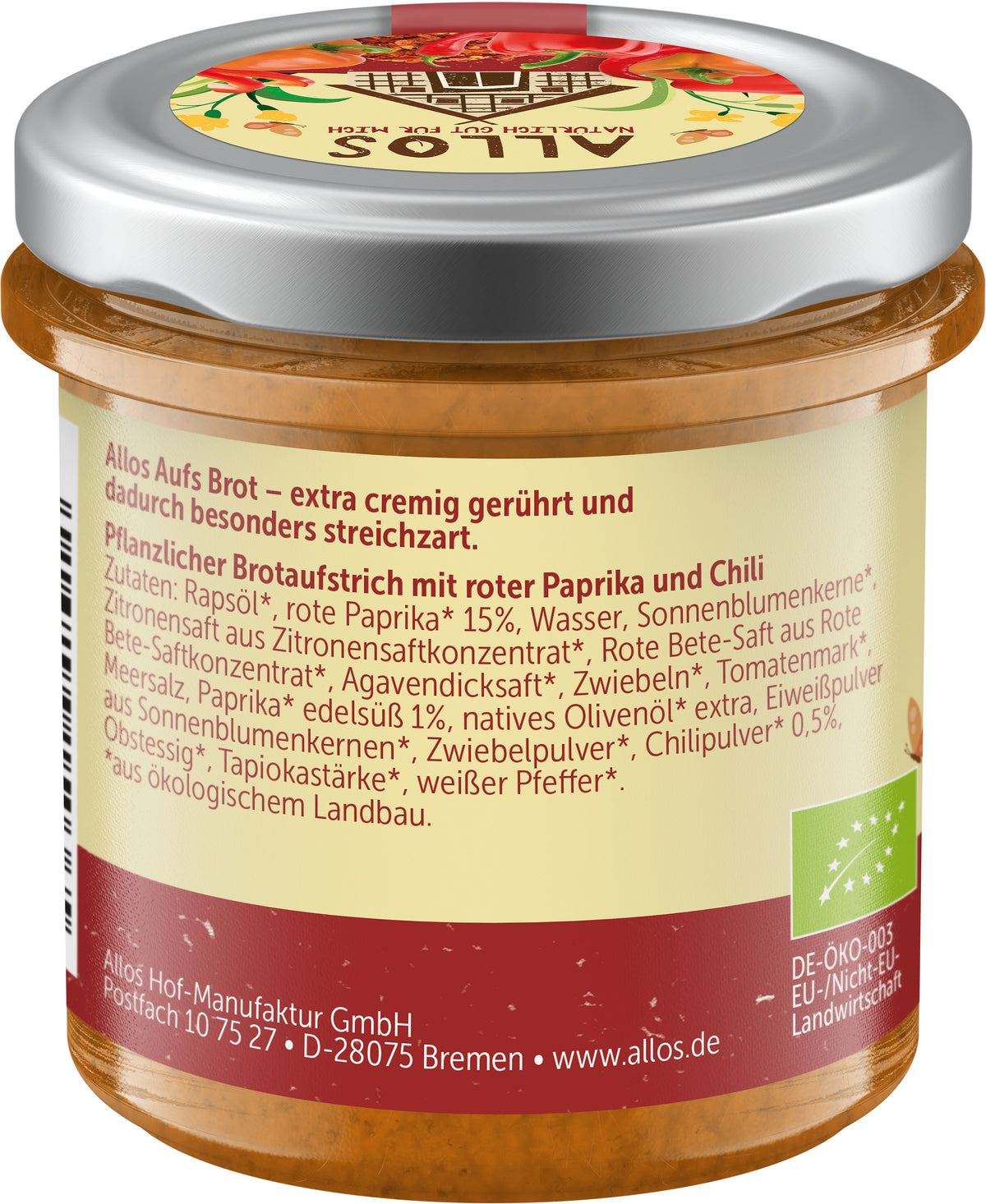 aufs Brot Paprika & Chili 140 g