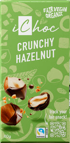 iChoc Crunchy Hazelnut 80 g