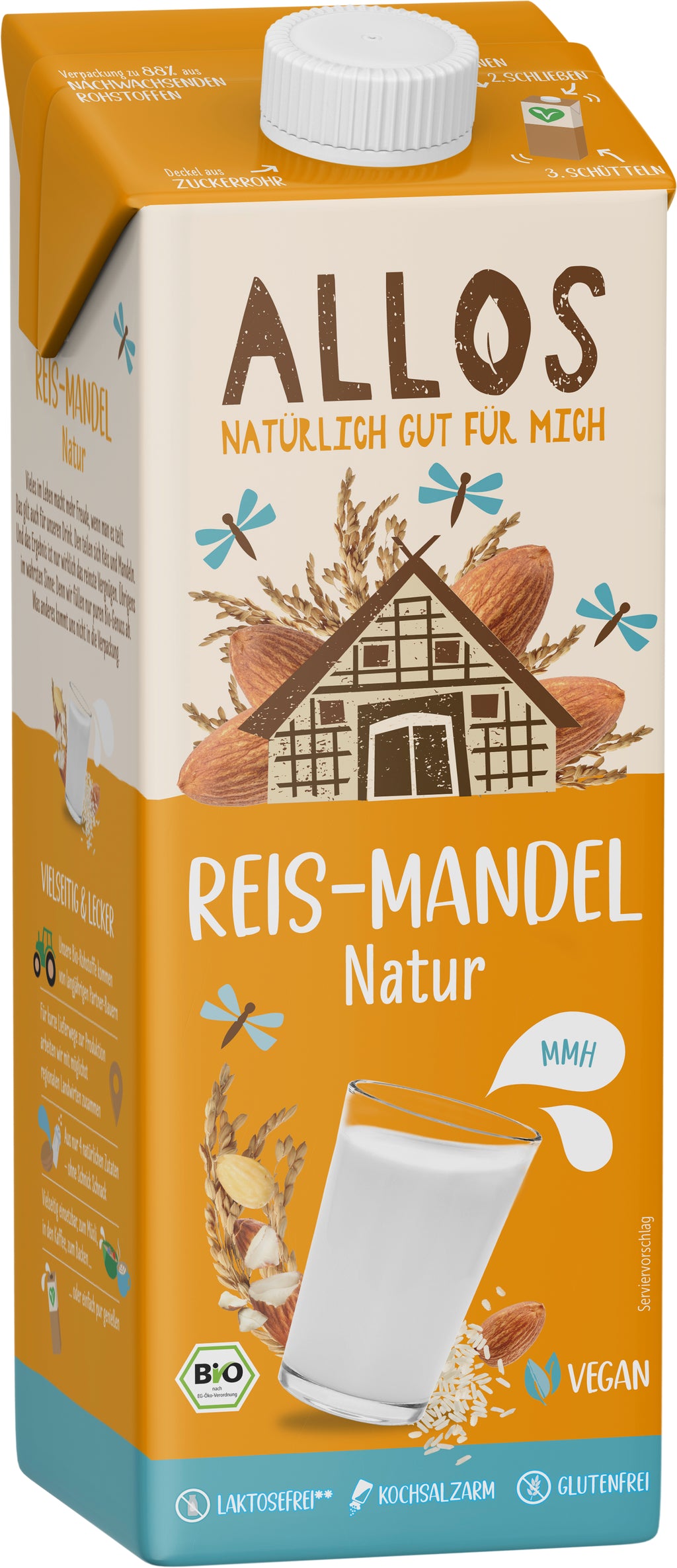 Reis-Mandel Drink 1 l