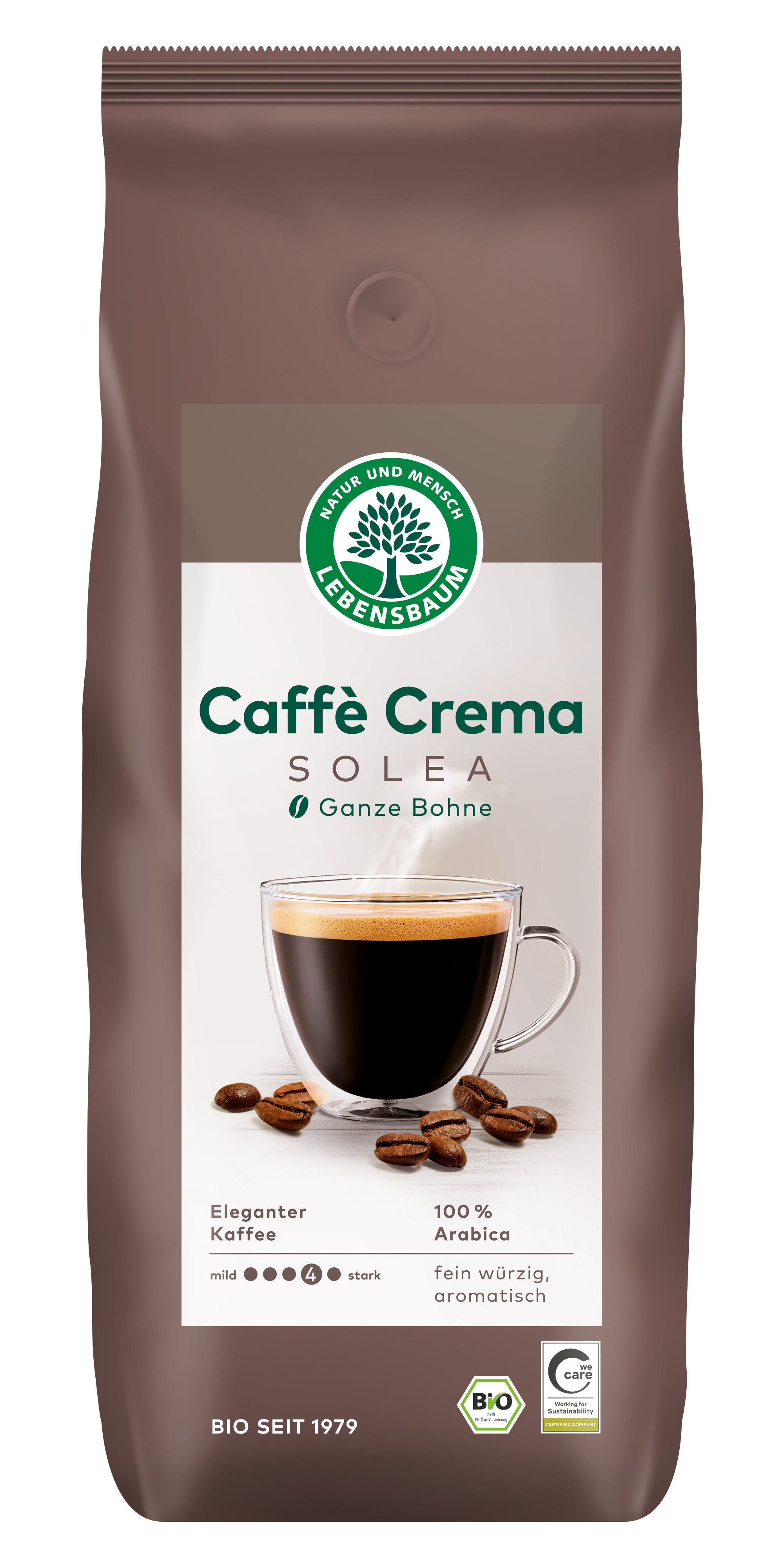 Caffe Crema Solea ganze Bohne 1 kg