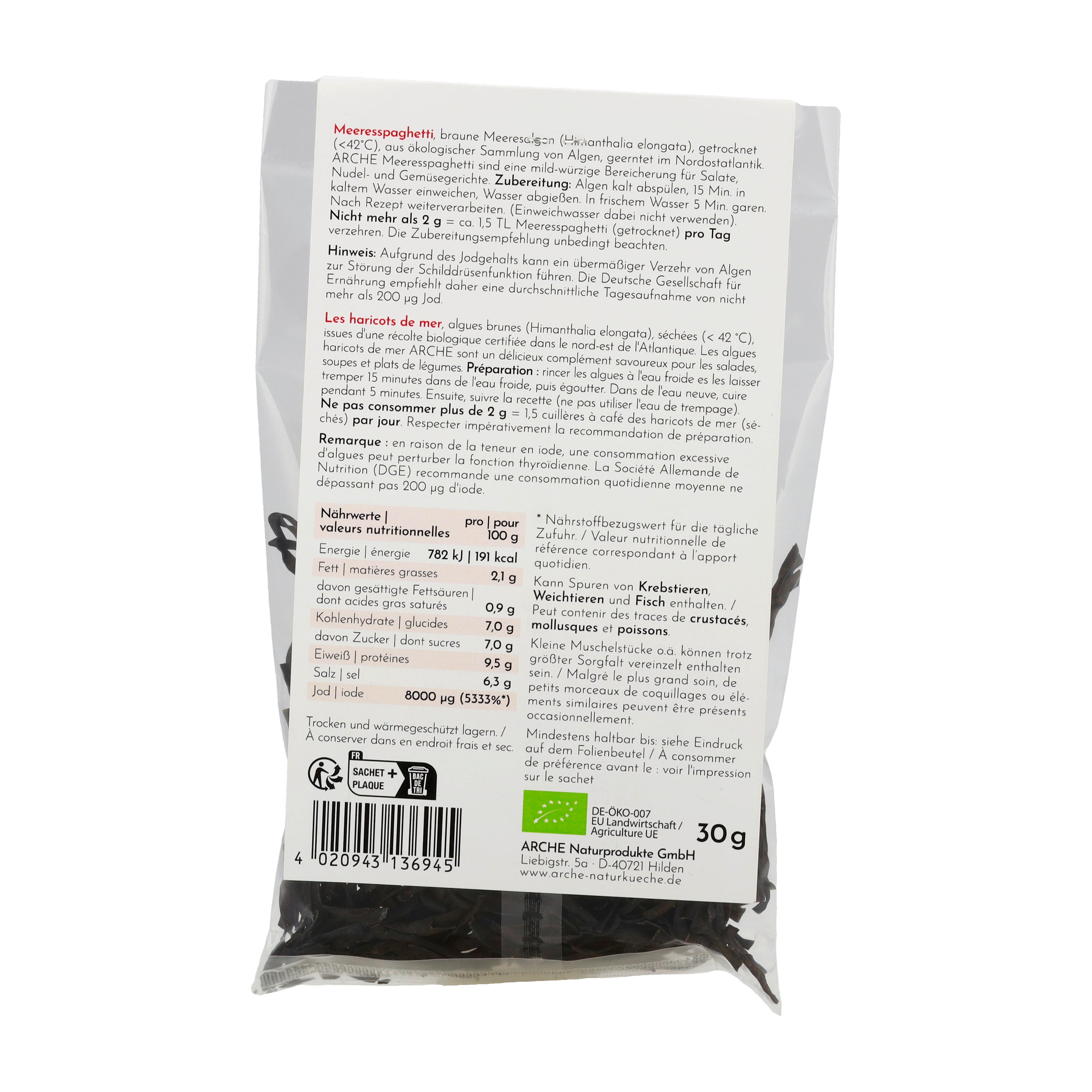 Meeresspaghetti 30 g