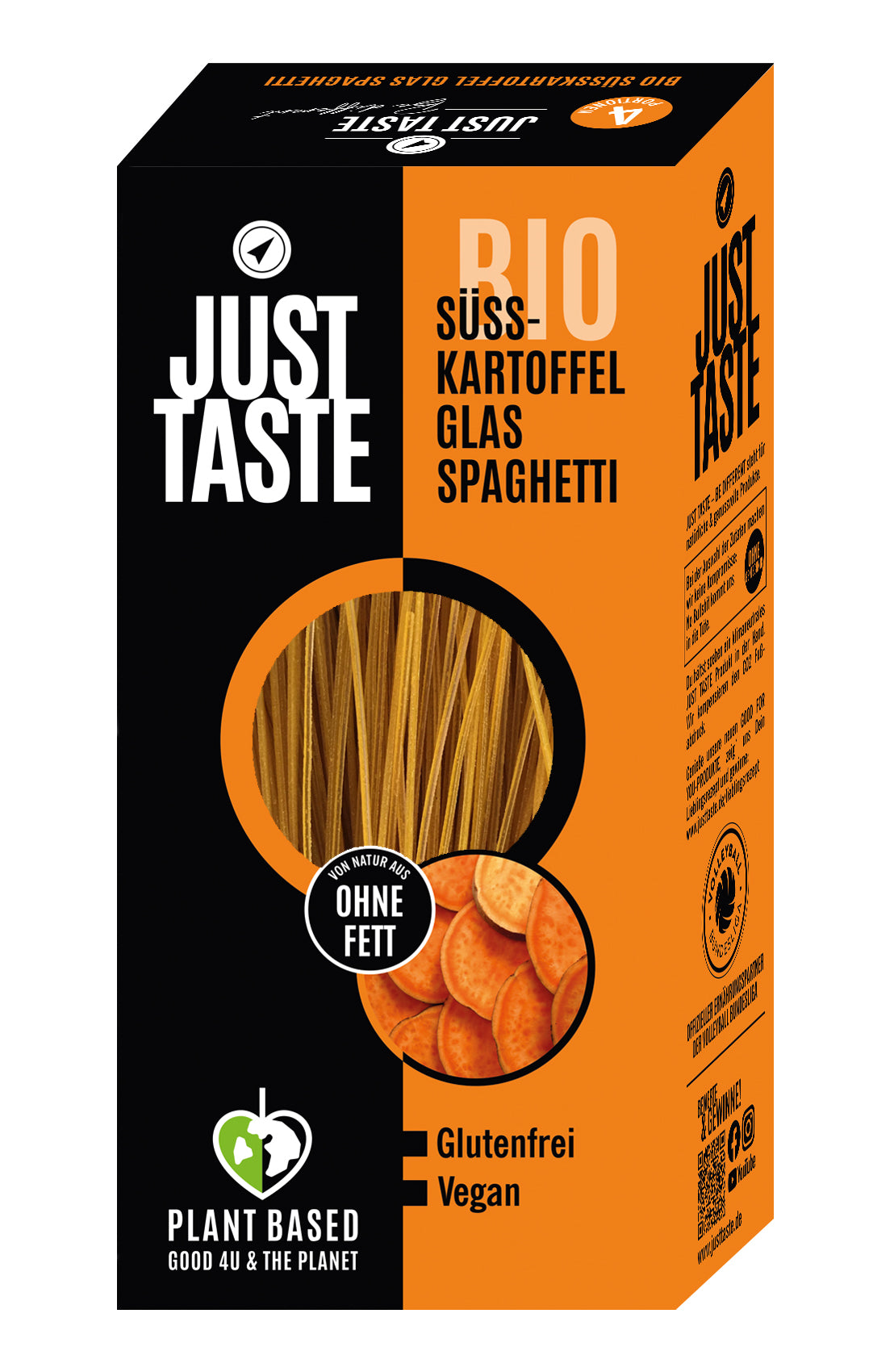 Glas-Spaghetti Süßkartoffel 250 g
