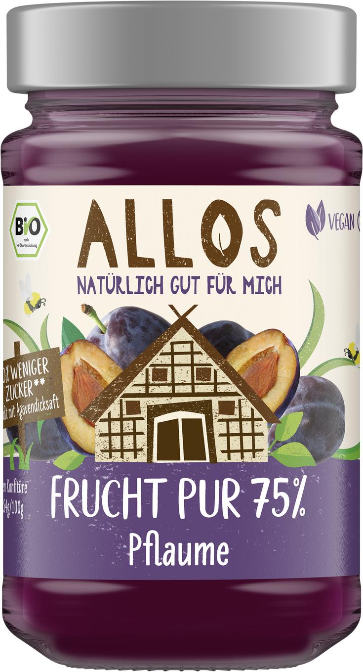 Frucht Pur 75% Aufstrich Pflaume 250 g