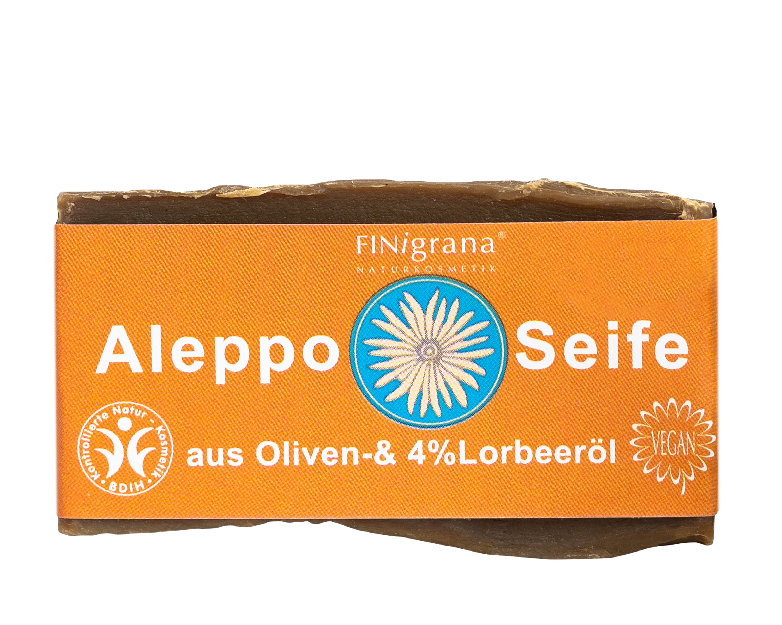 Aleppo Olivenseife mit 4% Lorbeeröl 180 g