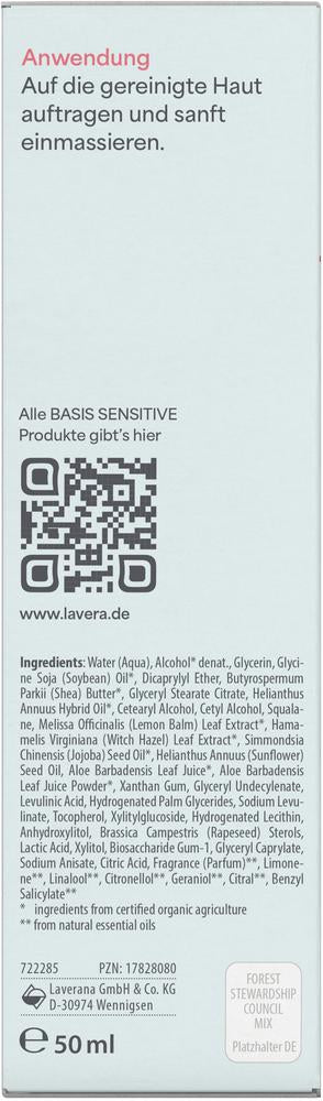 Basis Sensitive Reichhaltige Feuchtigkeitscreme 50 ml