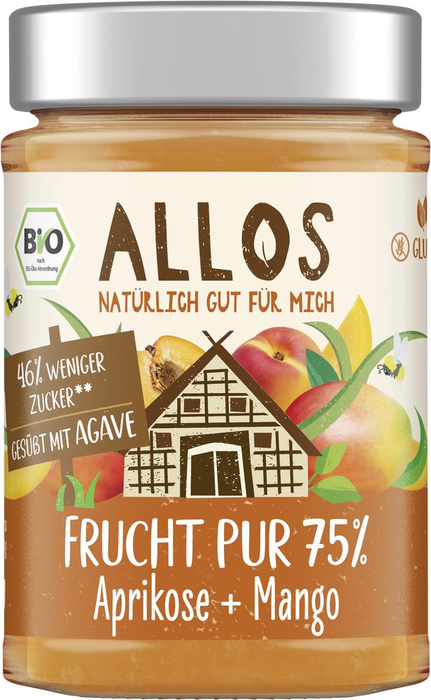 Frucht Pur 75% Aprikose + Mango 200 g