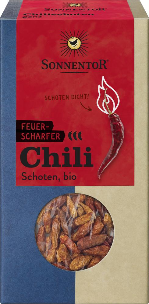 Chili  ganze Schoten  Tüte 25 g