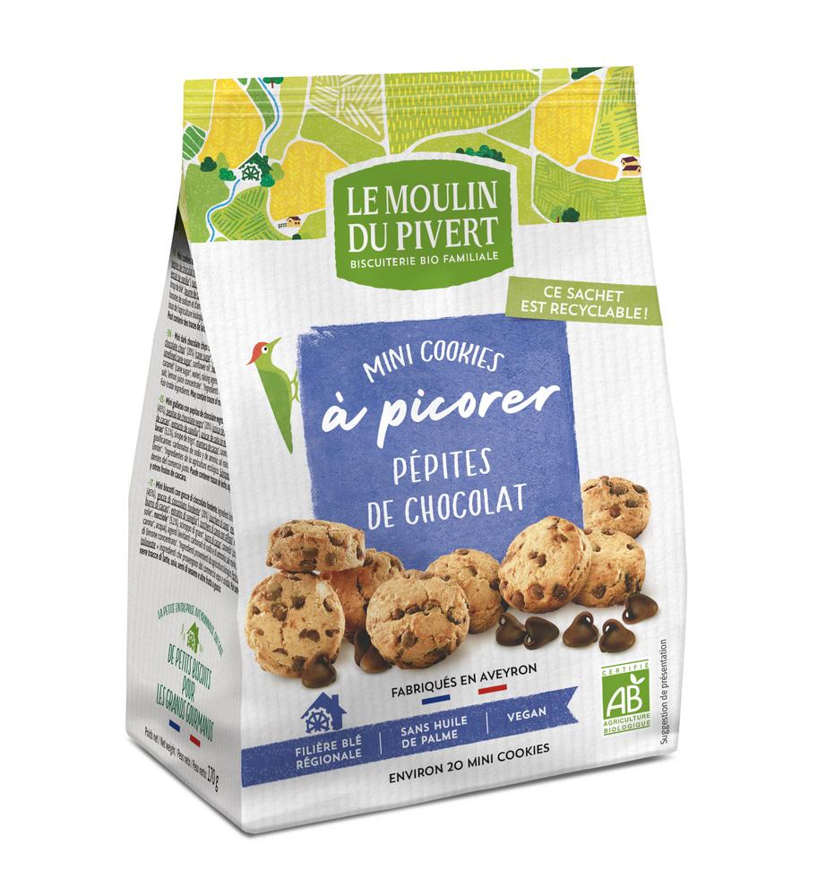 Mini-Kekse mit Schokoladen- Tropfen 170 g