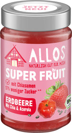 Super Fruit Erdbeere mit Chia&Acerola Aufstrich 200 g