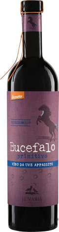 Bucefalo Primitivo Vino da uve appassite demeter T 750 ml